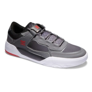 Tênis Dc Shoes Metric Grey Black Red ADYS100626XSKR