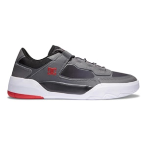 Tênis Dc Shoes Metric Grey Black Red ADYS100626XSKR