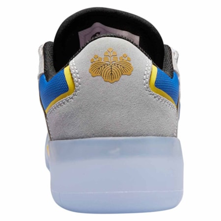 Tênis Dc Shoes Metric X Hongo Grey Blue Yellow ADYS100740XSBY