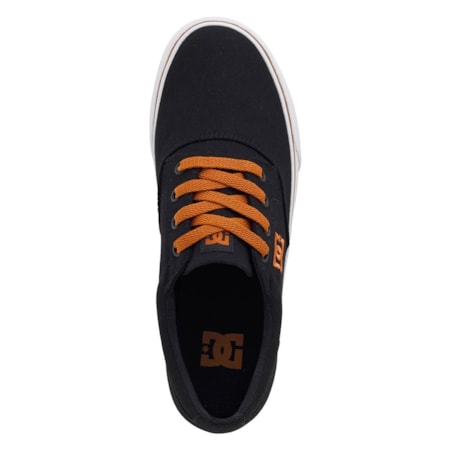 Tênis Dc Shoes New Flash 2 Tx Black Brown White 