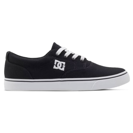 Tênis Dc Shoes New Flash 2 Tx Black White ADJS300194BKW