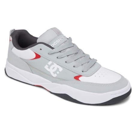 Tênis Dc Shoes Penza Grey Red White ADYS100509XSRW