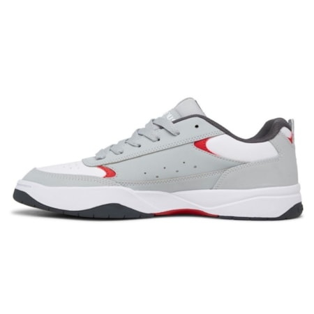 Tênis Dc Shoes Penza Grey Red White ADYS100509XSRW