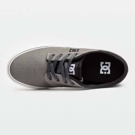 Tênis Dc Shoes Plaza Lite 2 Dark Grey White