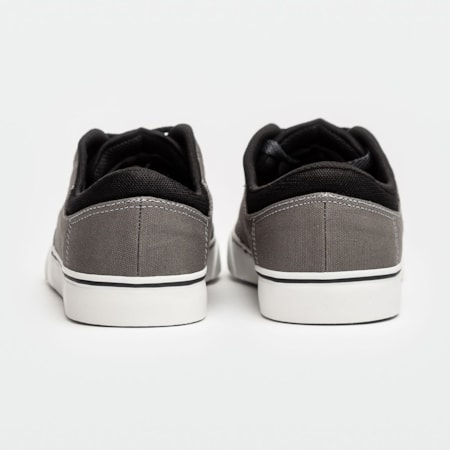 Tênis Dc Shoes Plaza Lite 2 Dark Grey White