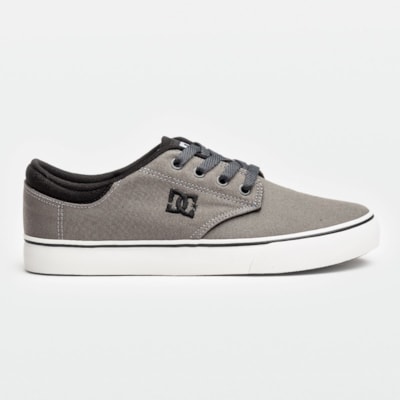 Tênis Dc Shoes Plaza Lite 2 Dark Grey White