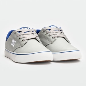 Tênis Dc Shoes Plaza Lite 2 Light Grey White