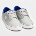 Tênis Dc Shoes Plaza Lite 2 Light Grey White