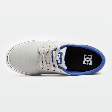 Tênis Dc Shoes Plaza Lite 2 Light Grey White