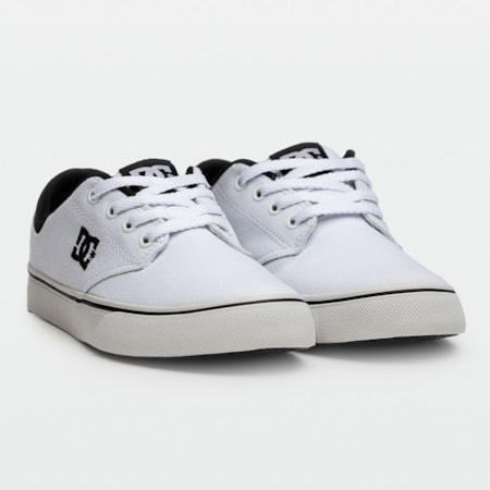 Tênis Dc Shoes Plaza Lite 2 White Black