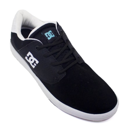 Tênis Dc Shoes Plaza Tc Black Turquoise ADYS100401LBTU