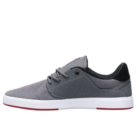 Tênis Dc Shoes Plaza Tc Grey Grey Red ADYS100401LXSSR