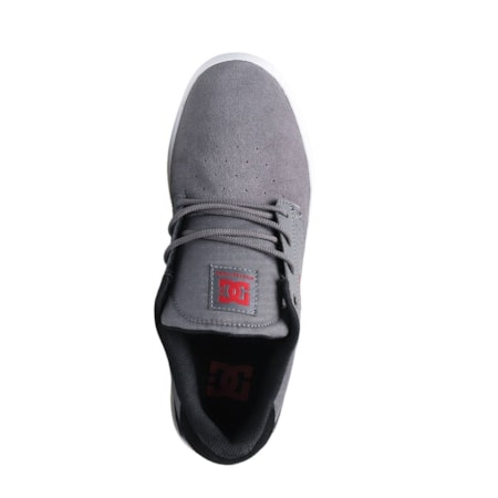 Tênis Dc Shoes Plaza Tc Grey Grey Red ADYS100401LXSSR