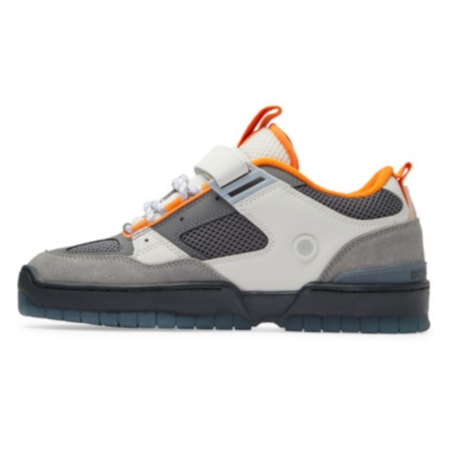 Tênis Dc Shoes Shanahan Js 1 Grey Black Orange