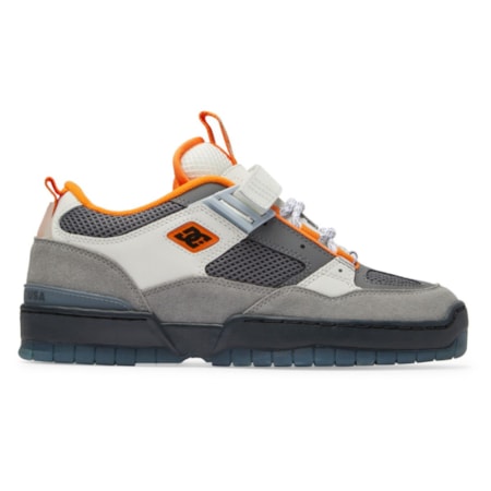 Tênis Dc Shoes Shanahan Js 1 Grey Black Orange