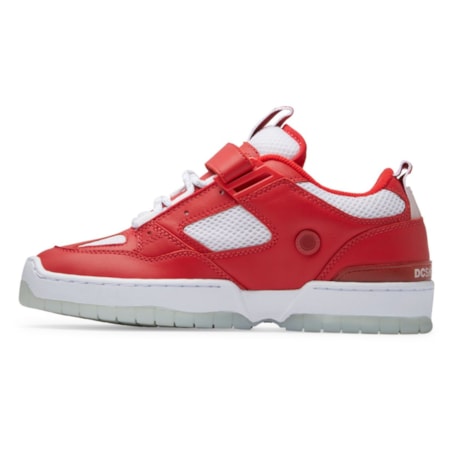 Tênis Dc Shoes Shanahan Js 1 Red White ADYS100796RW2