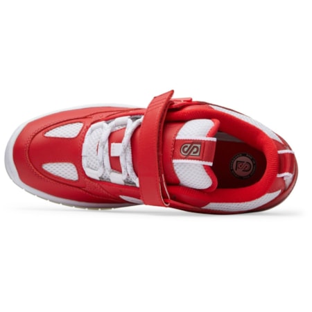 Tênis Dc Shoes Shanahan Js 1 Red White ADYS100796RW2