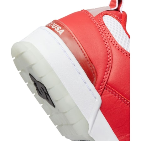 Tênis Dc Shoes Shanahan Js 1 Red White ADYS100796RW2