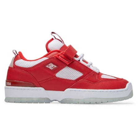 Tênis Dc Shoes Shanahan Js 1 Red White ADYS100796RW2