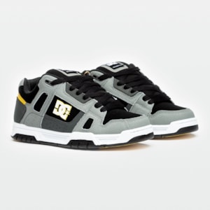 Tênis Dc Shoes Stag Imp Grey Yellow