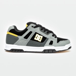 Tênis Dc Shoes Stag Imp Grey Yellow