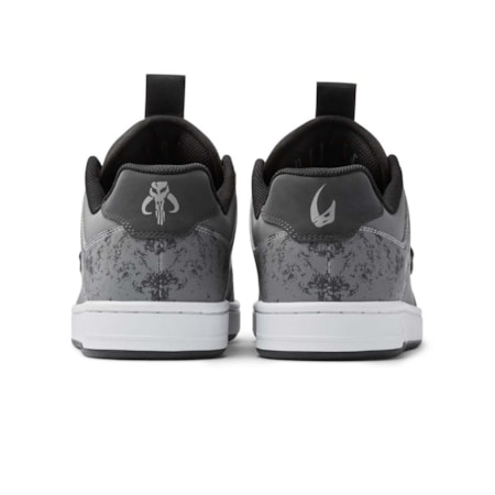 Tênis Dc Shoes Star Wars x Manteca 4 Black Metallic Silver