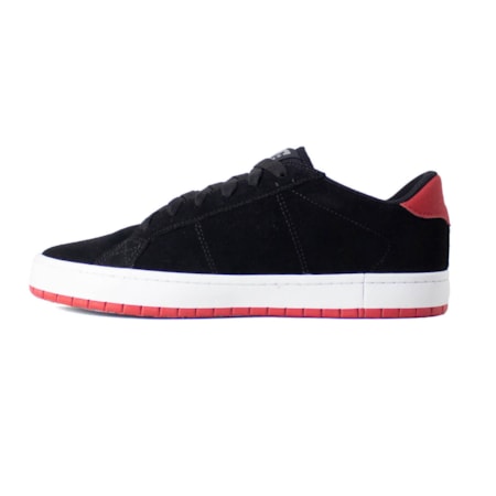 Tênis Dc Shoes Striker Black Grey Red 