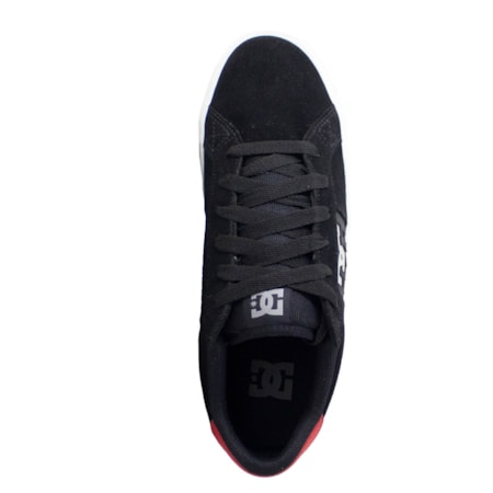 Tênis Dc Shoes Striker Black Grey Red 