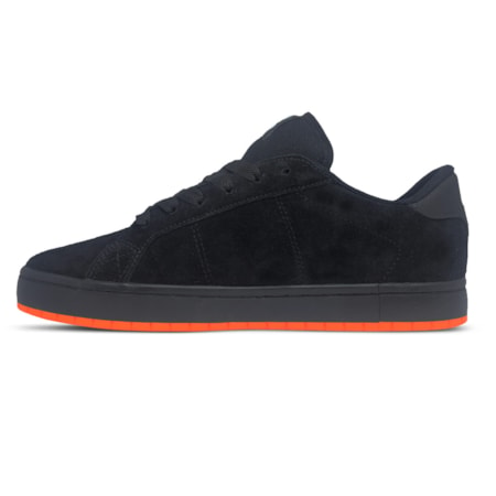 Tênis Dc Shoes Striker Black White Orange