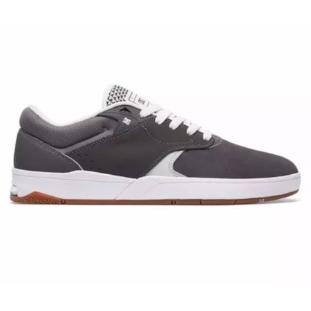 Tenis Dc Shoes Tiago S Imp Grey White