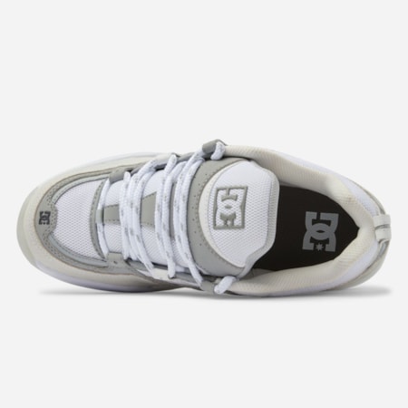 Tênis Dc Shoes Truth Og Imp White Grey ADYS100760WGY44