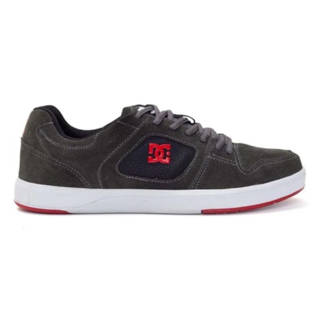 Tênis Dc Shoes Union La White Dk Grey Red