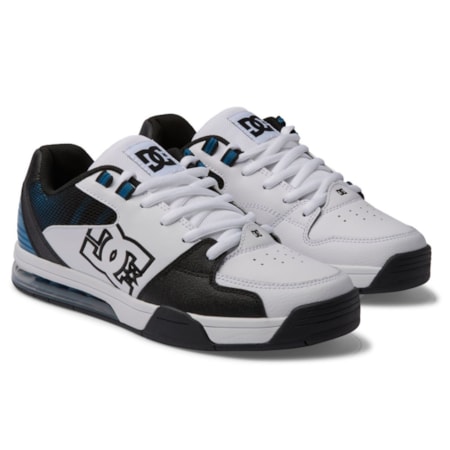 Tênis Dc Shoes Versatile Imp White Black White ADYS200075xWKB