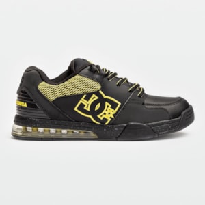 Tênis Dc Shoes Versatile Le Imp Black Yellow ADYS200076BY043 Tênis Dc Shoes Versatile Le Imp Black Yellow ADYS200076BY043