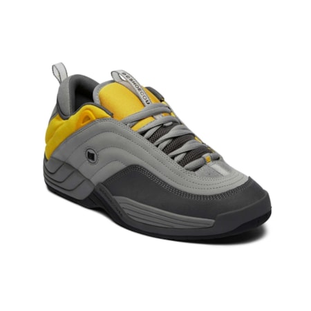 Tênis Dc Shoes Williams Og Imp Grey Yellow Adys100454