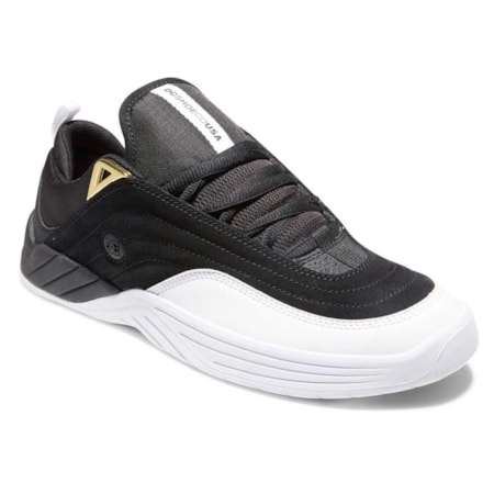 Tênis Dc Shoes Williams Slim Imp Black White Gold ADYS100539KWG