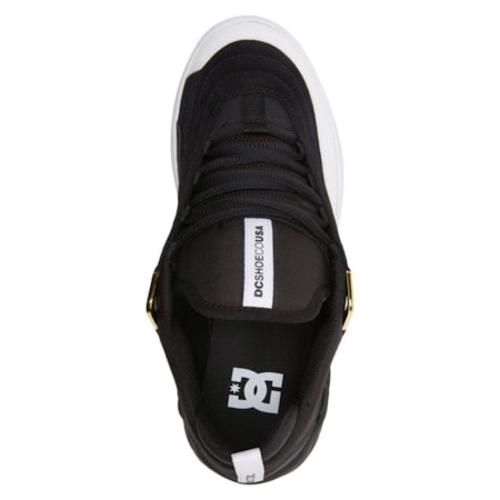 Tênis Dc Shoes Williams Slim Imp Black White Gold ADYS100539KWG