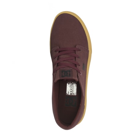 Tenis Dc Trase Tx Burgundy