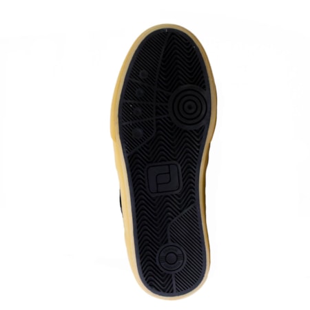 Tênis Freeday Flip Eco Couro Preto Natural