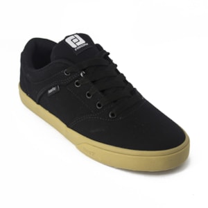 Tenis Freeday Flip Vulc Preto Preto Natural