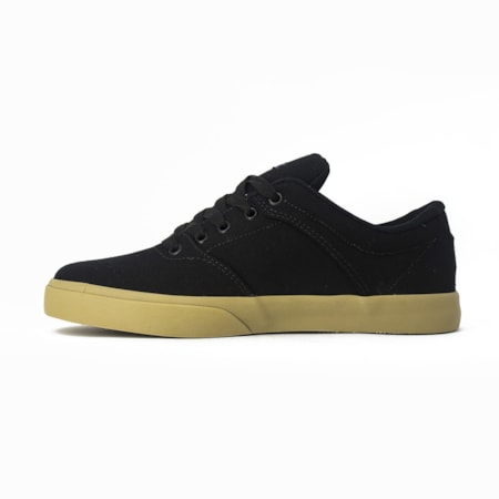 Tenis Freeday Flip Vulc Preto Preto Natural