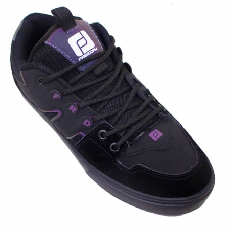 Tênis Freeday Nostal Preto Preto Refletivo Furta Cor 