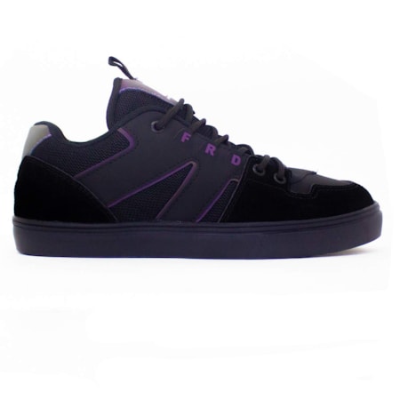 Tênis Freeday Nostal Preto Preto Refletivo Furta Cor 
