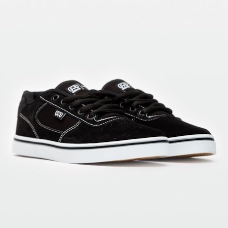 Tênis Hocks Flat Lite Black Line White