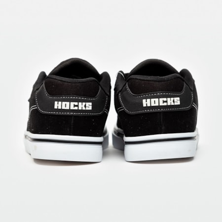 Tênis Hocks Flat Lite Black Line White