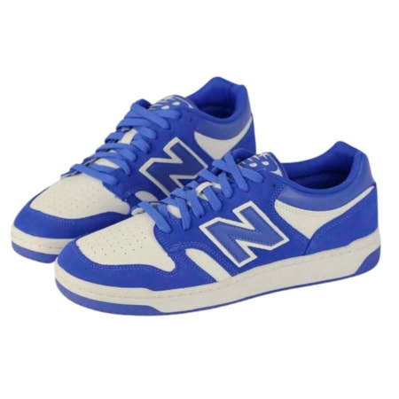 Tênis New Balance 480 Low Azul Branco BB480L