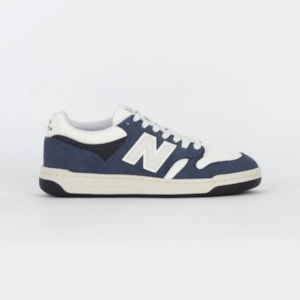 Tênis New Balance 480 Marinho Bege Claro BB480HEH