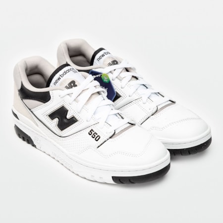 Tênis New Balance 550 Branco Preto BB550ESI