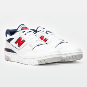 Tênis New Balance 550 Branco Vermelho BB550ESD