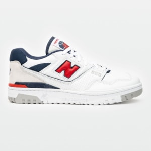 Tênis New Balance 550 Branco Vermelho BB550ESD